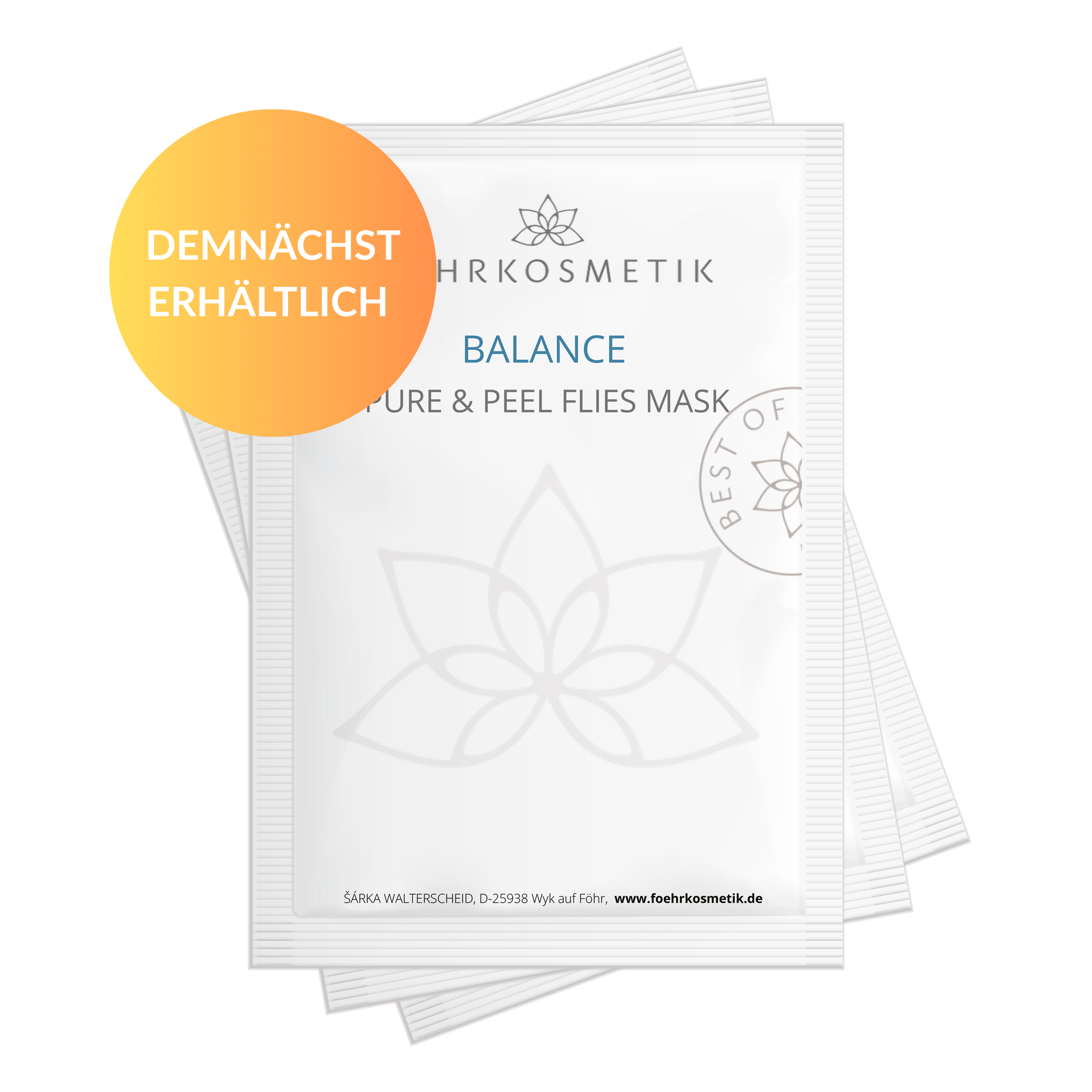 BALANCE PURE & PEEL FLIES MASK