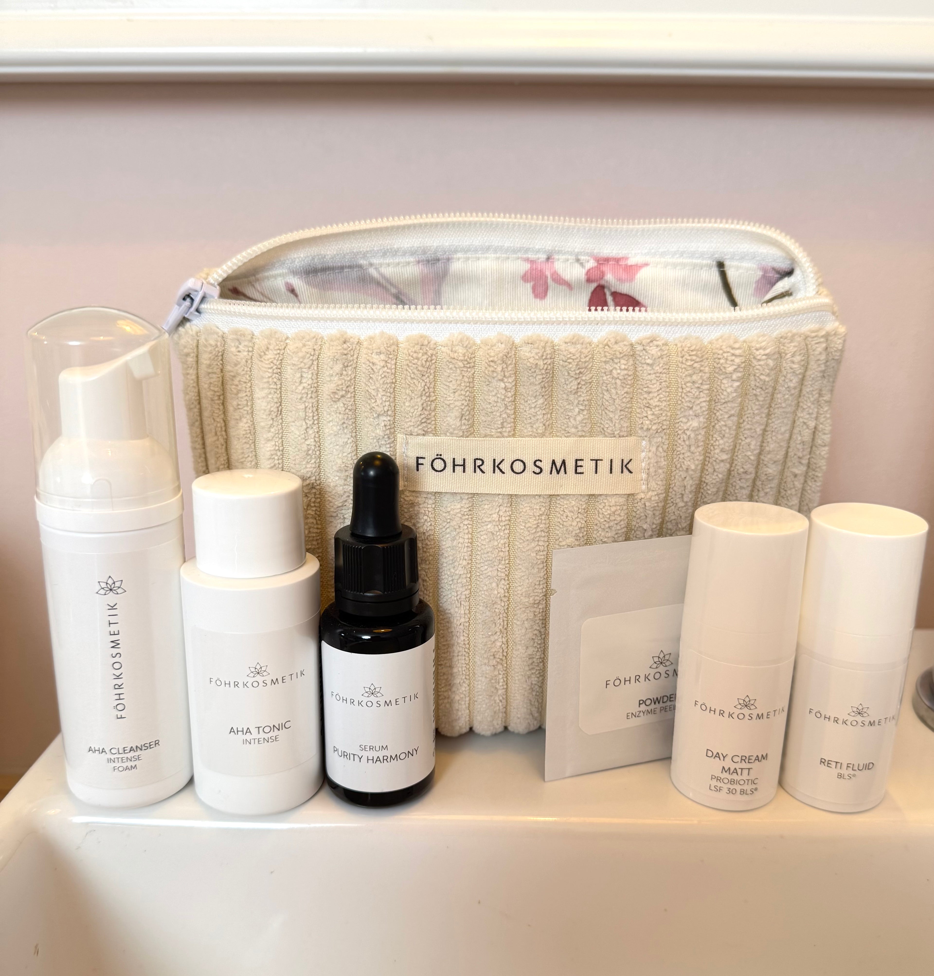 Föhrkosmetik Reiseset für Unreine Haut - clean Neurokosmetik gegen Unreinheitem