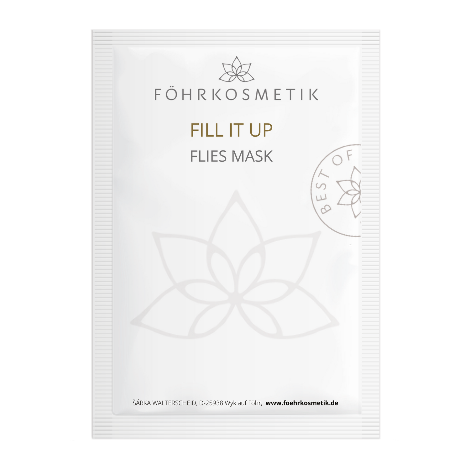 FILL IT UP FLIES MASK