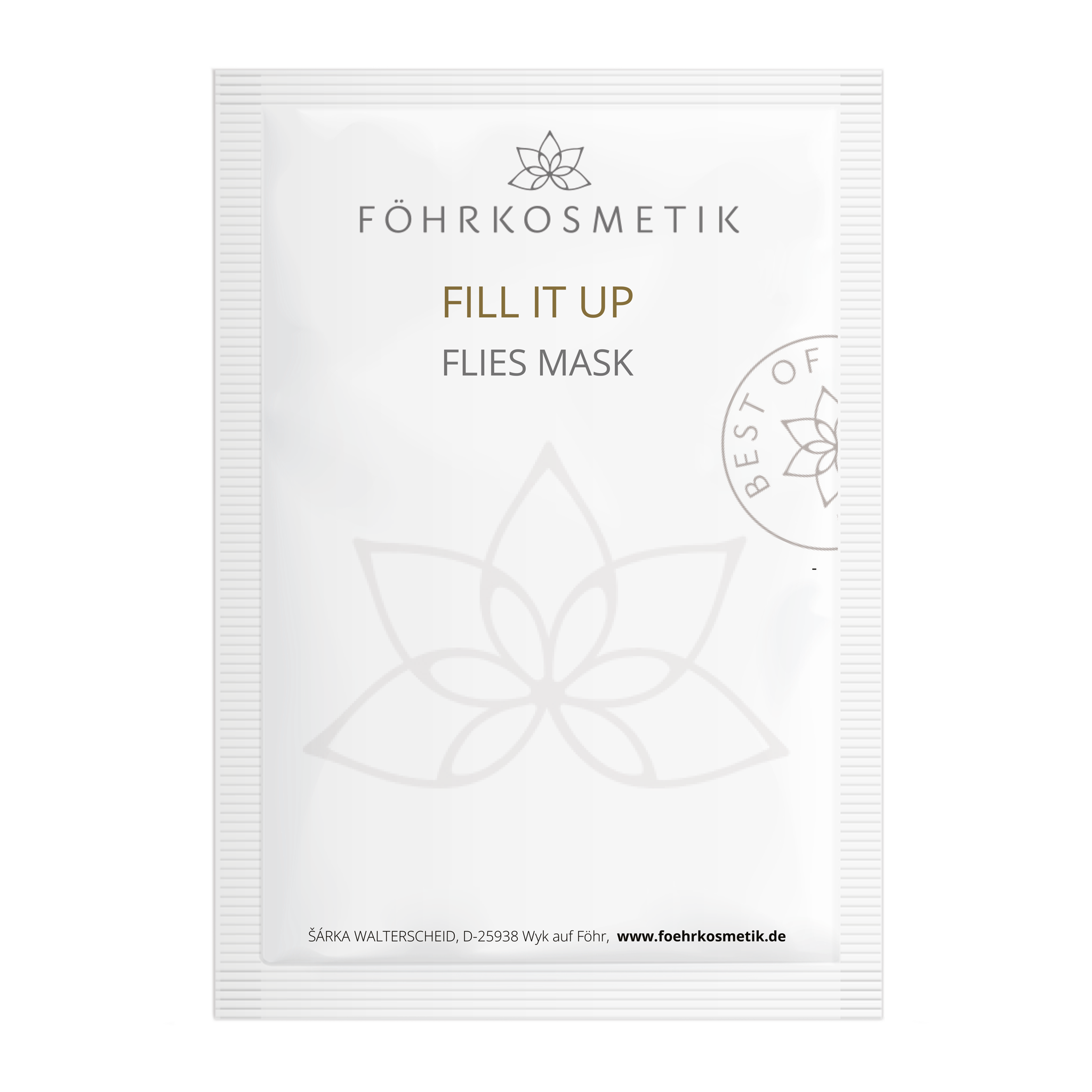 FILL IT UP FLIES MASK