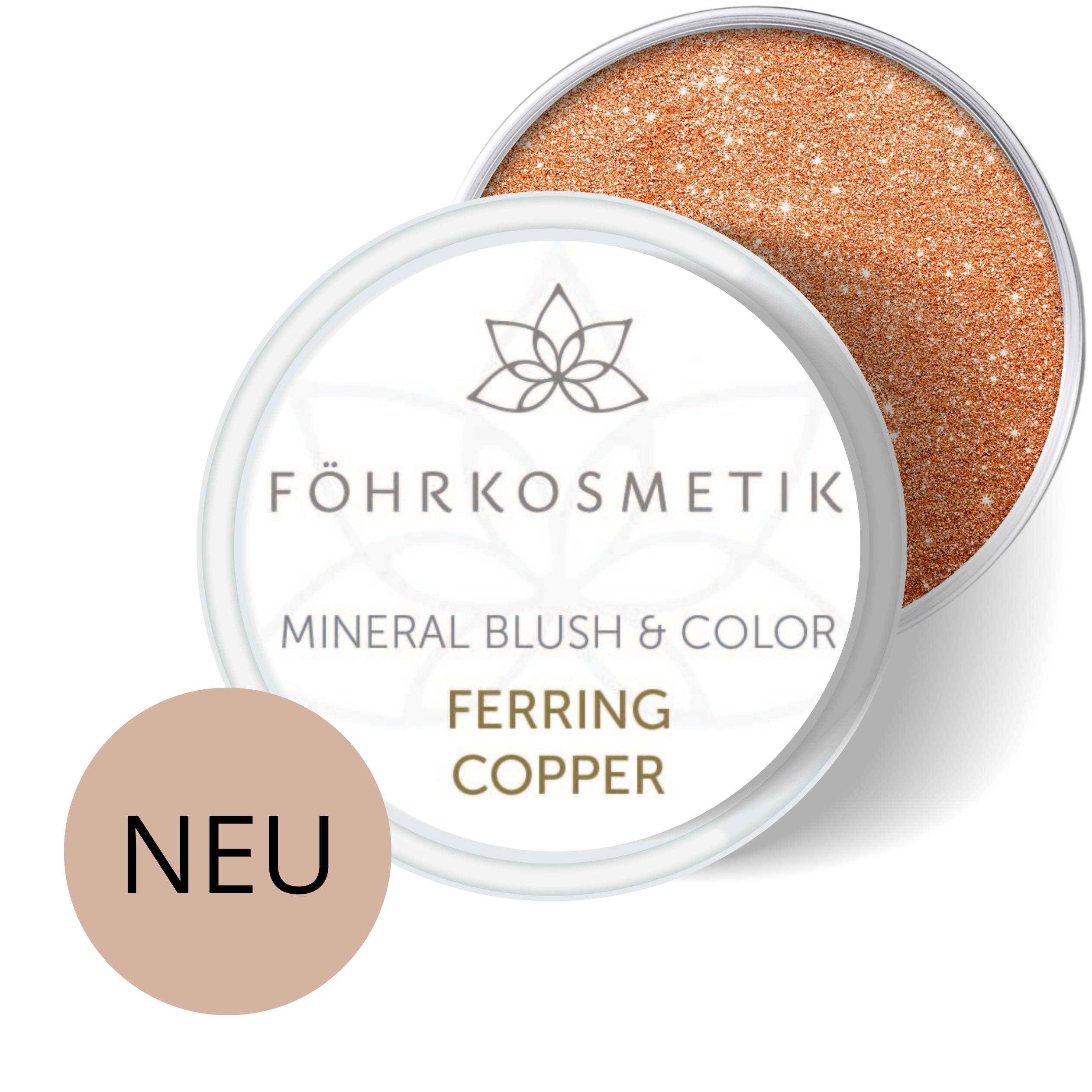 MINERAL BLUSH &amp; COLOR - FERRING COPPER