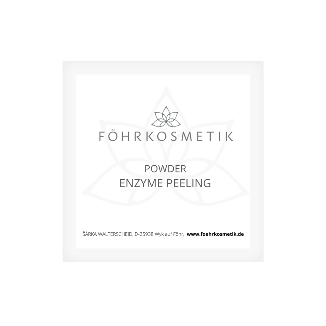 POWDER ENZYME PEELING