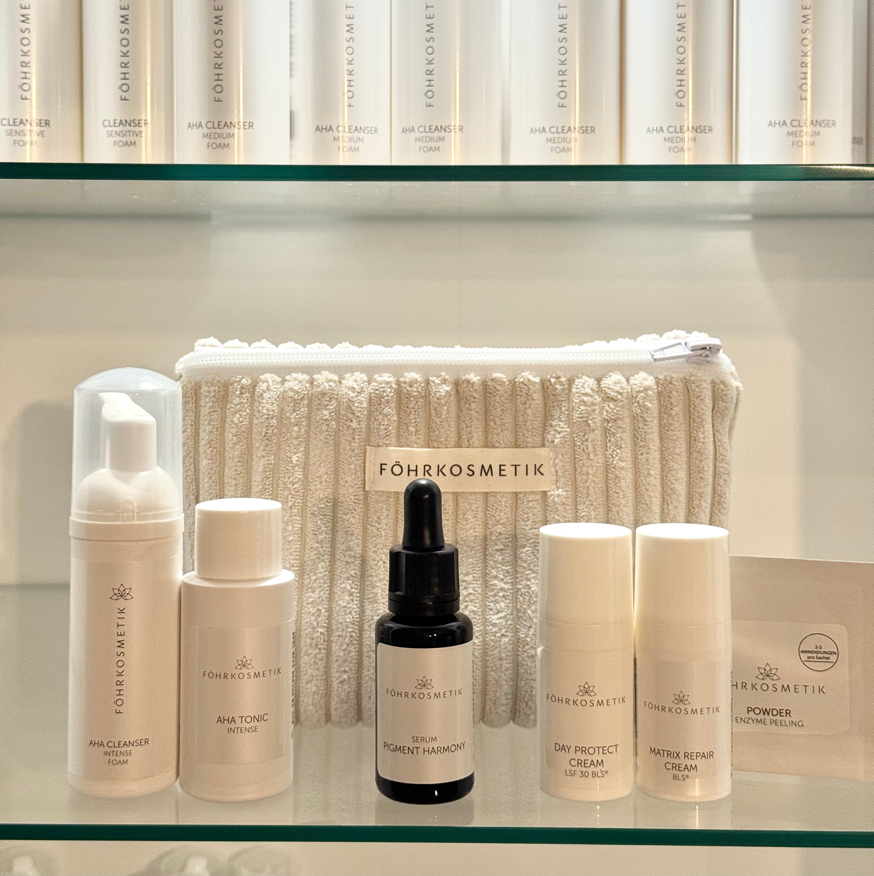 FÖHRKOSMETIK Reise-Set für pigmentierte Haut - Clean Neurokosmetrik gegen Pigment