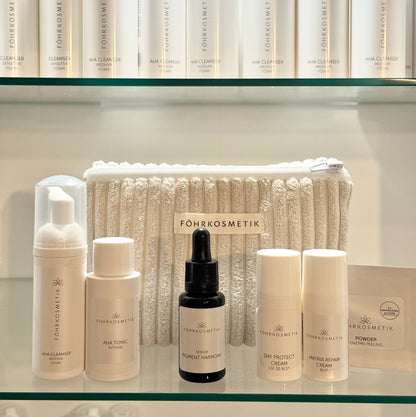 FÖHRKOSMETIK Reise-Set für pigmentierte Haut - Clean Neurokosmetrik gegen Pigment